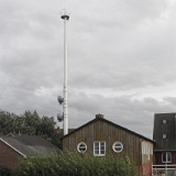 Ockenswarft with portable mast and doublet antenna